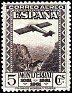 Spain 1931 Montserrat 5 CTS Brown Edifil 650. España 650. Uploaded by susofe